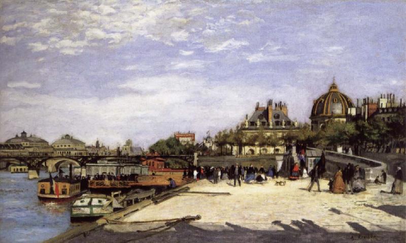 Pierre-Auguste Renoir The Pont des Arts oil painting image